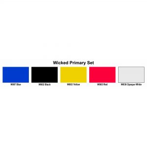 Createx Wicked Colors W304 Pearl Blue 2oz. water-based universal